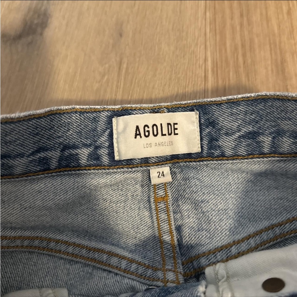 Agolde Light Blue Denim Jeans
